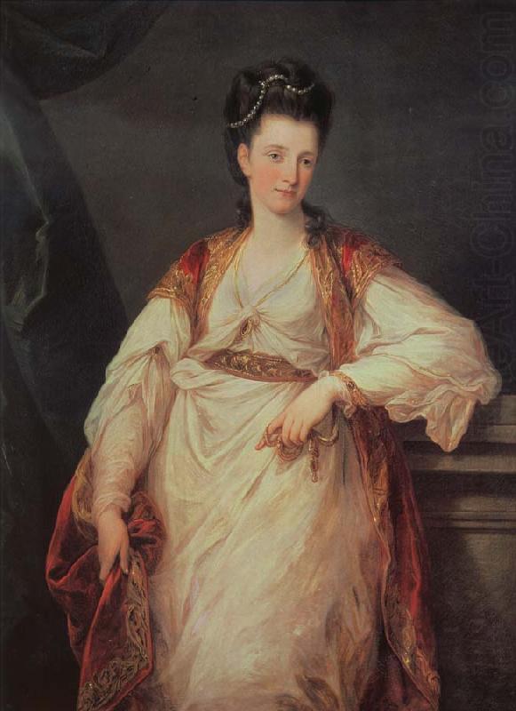 Angelika Kauffmann Bildnis Miss Mosley Fruhe 1770er-Jahre china oil painting image